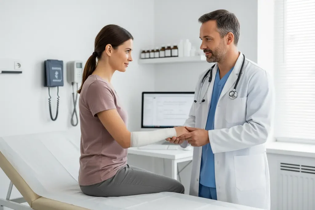 Patient Consultation and Healthcare Discussion