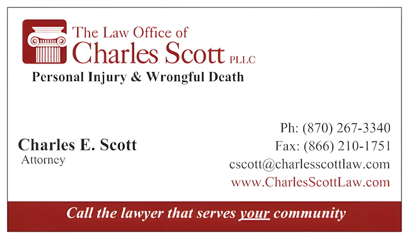 Charles Scott Law, LLC - Medical Malpractice Lawyer in 71602, White Hall, Arkansas Charles Scott Law, LLC - Medical Malpractice Lawyer in White Hall, Arkansas