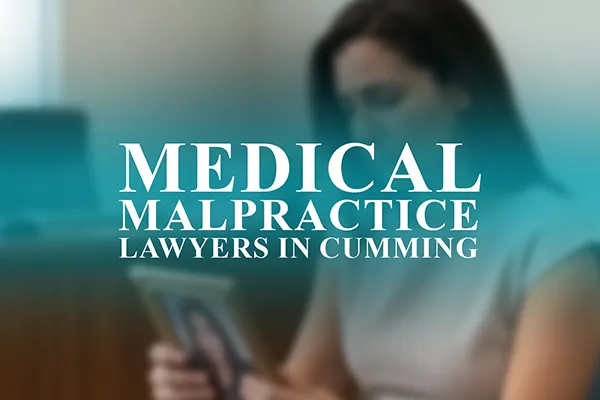Medical Malpractice Lawyers in Cumming, Georgia