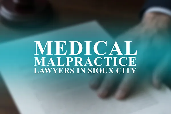Medical Malpractice Lawyers in Sioux City, Iowa