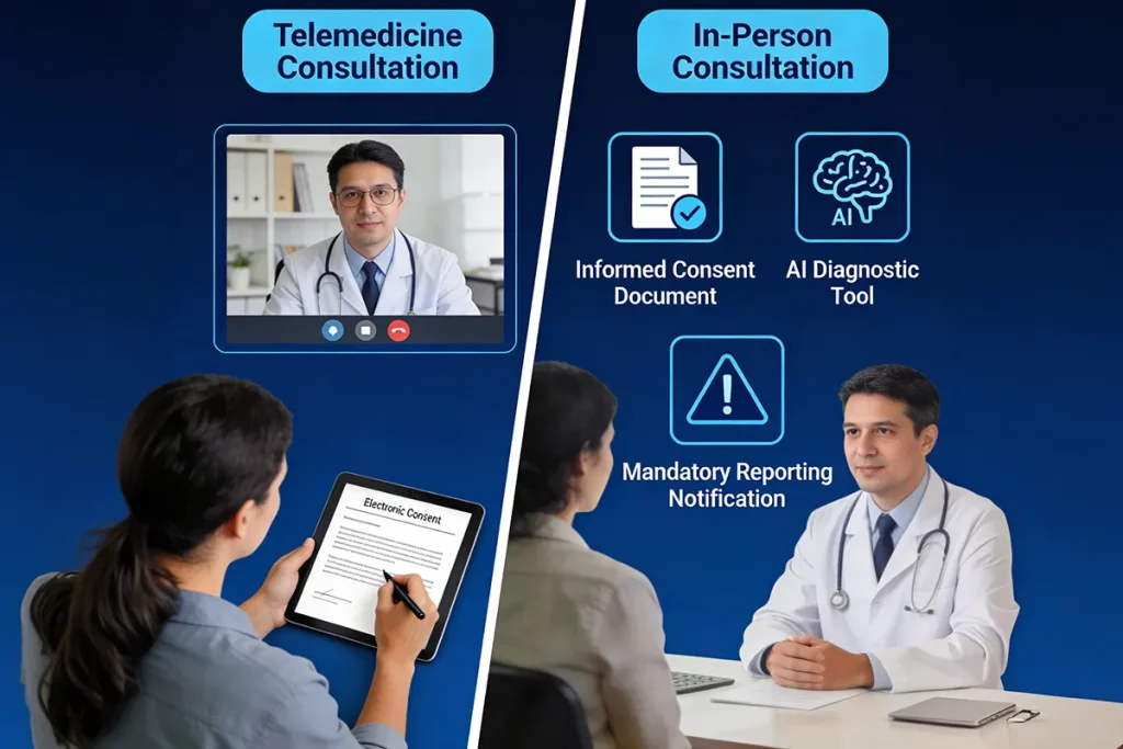 Informed consent challenges in telemedicine and AI-driven healt